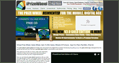 Desktop Screenshot of iprizewheel.com